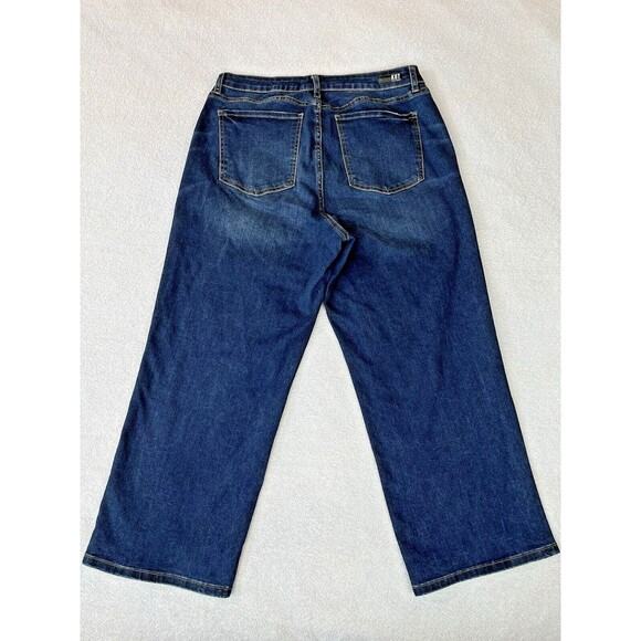 Kut From The Kloth Charlotte Fab Ab Culotte Jeans Women's 14W High Rise Stretch - Picture 3 of 16